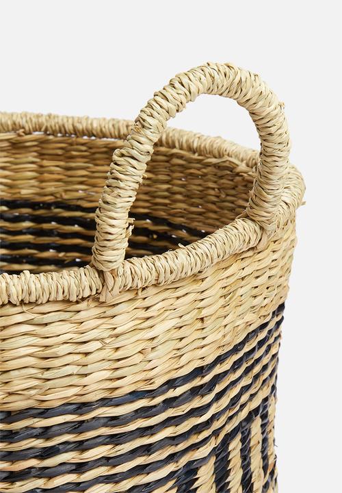 Sixth Floor - Zoya basket - black & natural