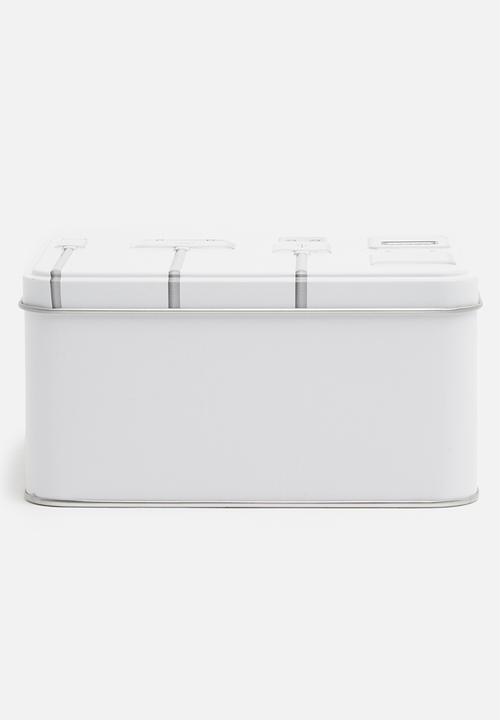 H&S - Cable tin - white