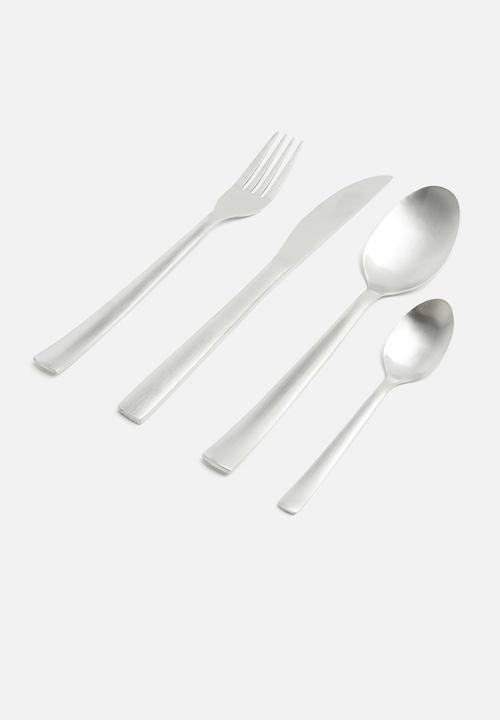 Excellent Houseware - Cutlery set 16pcs - silver