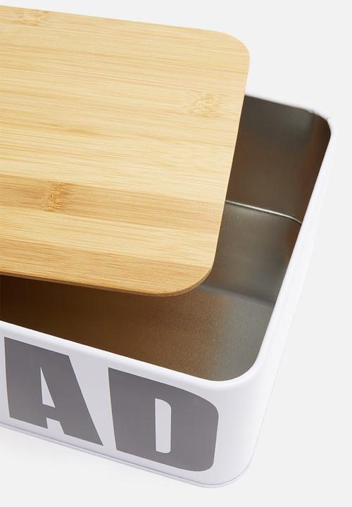 Excellent Houseware - Bread tin - black & white
