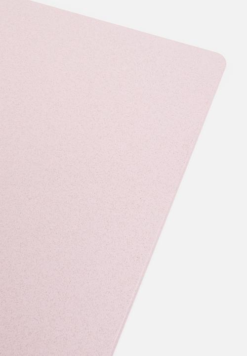Excellent Houseware - Rice husk cutting board - pink