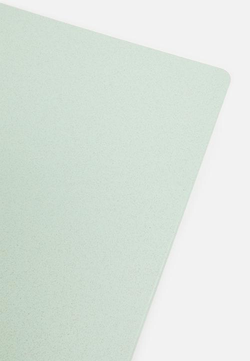 Excellent Houseware - Rice husk cutting board - green