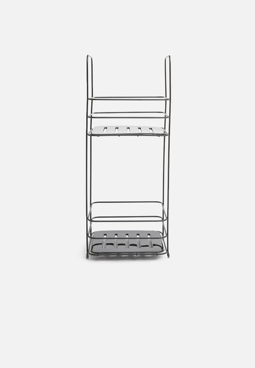 Bathroom Solutions - Standing bathroom rack - black