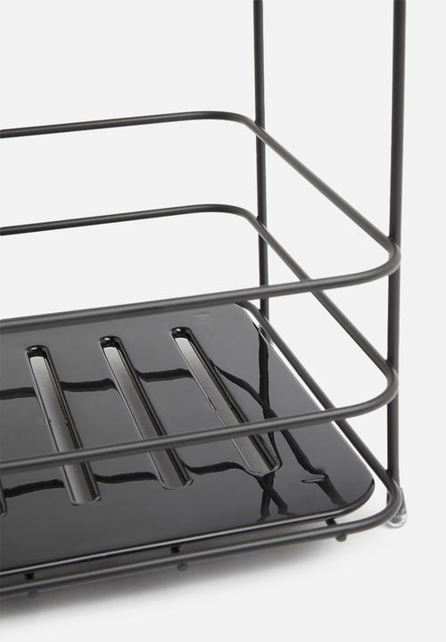 Bathroom Solutions - Standing bathroom rack - black