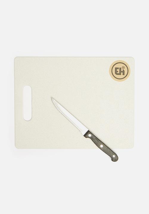 Excellent Houseware - Rice husk cutting board - natural