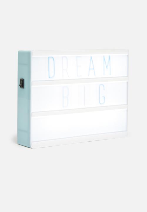 H&S - Light box - blue