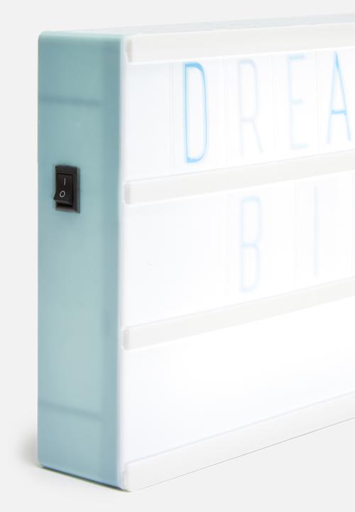 H&S - Light box - blue