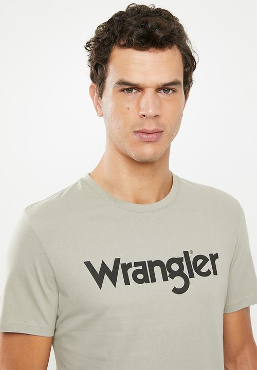 Wrangler - Kabel short sleeve tee - grey