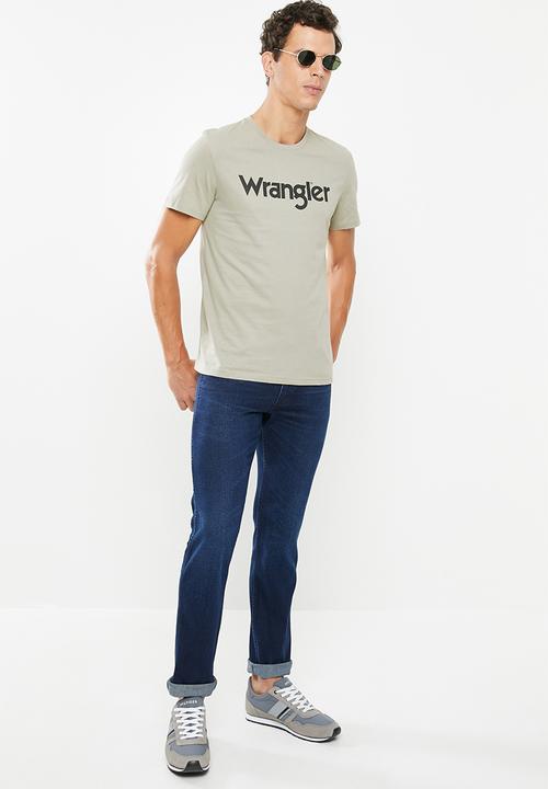 Wrangler - Kabel short sleeve tee - grey
