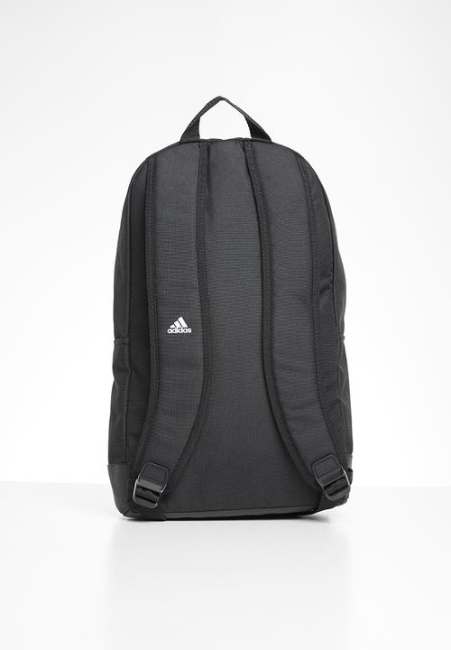 adidas Performance - Classic 3 stripe pocket backpack - black & white