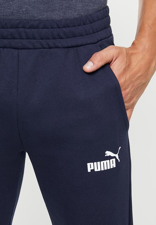 PUMA - Ess+ slim track pants - navy