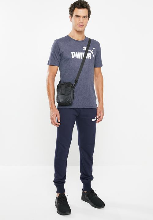 PUMA - Ess+ slim track pants - navy