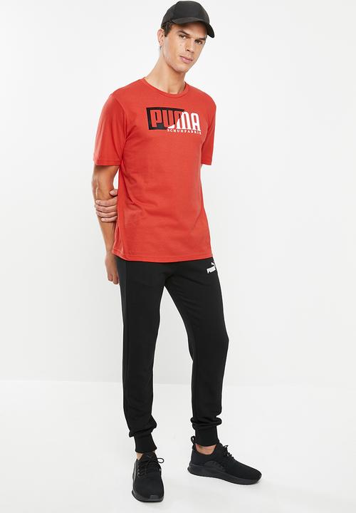 PUMA - Flock graphic tee - red