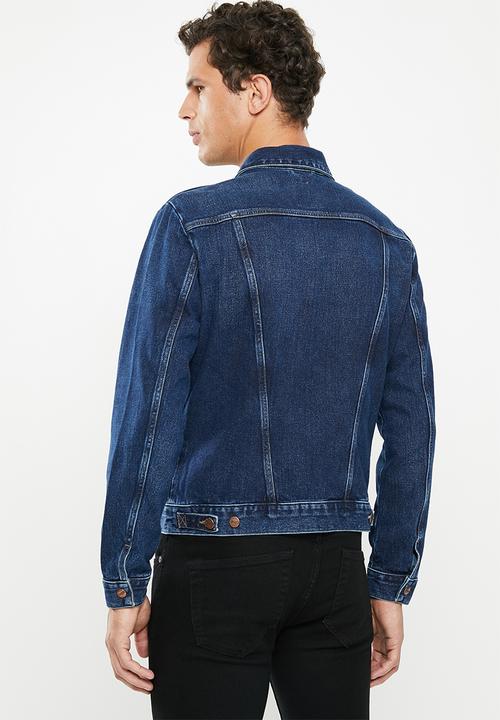 Wrangler - Denim regular fit jacket - blue