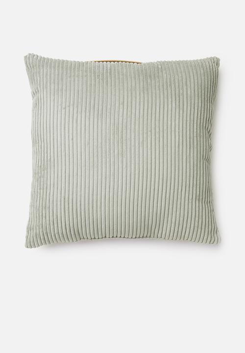 H&S - Corduroy cushion - taupe