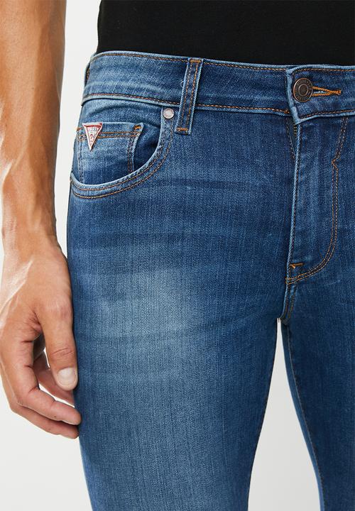 GUESS - Leo super skinny jeans - blue