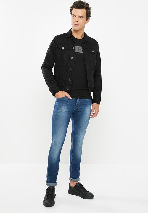 GUESS - Leo super skinny jeans - blue