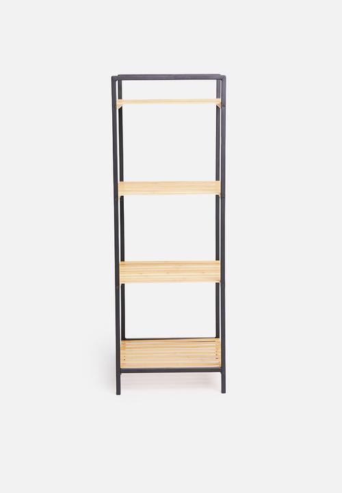 Bathroom Solutions - Bamboo bathroom rack - natural