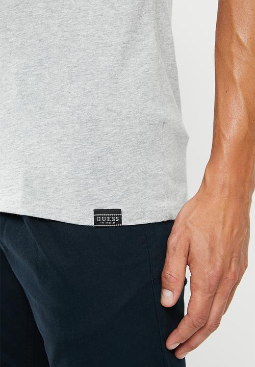 GUESS - Guess tape triangle tee - grey