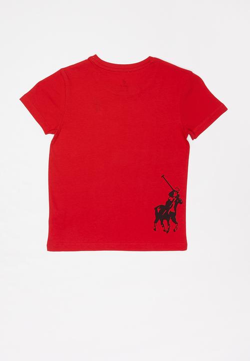 POLO - Boys Rick short sleeve tee - red
