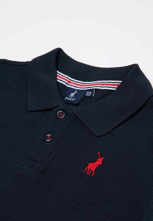 POLO - Boys austin short sleeve golfer - navy