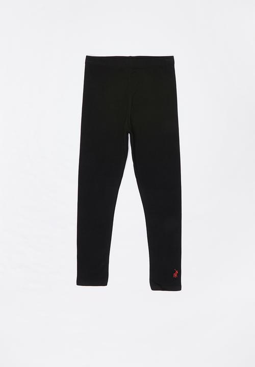 POLO - Girls victoria legging - black