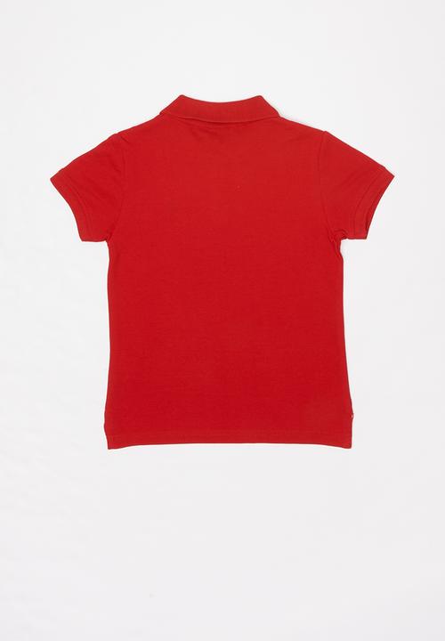 POLO - Girls nina golfer - red