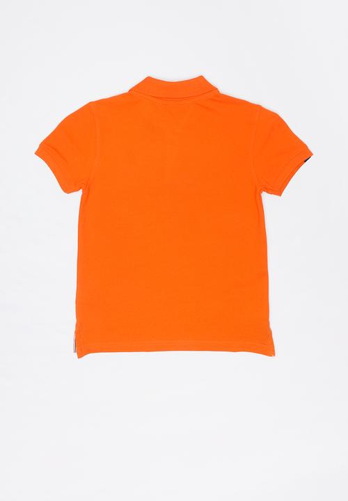 POLO - Boys Austin short sleeve golfer - orange
