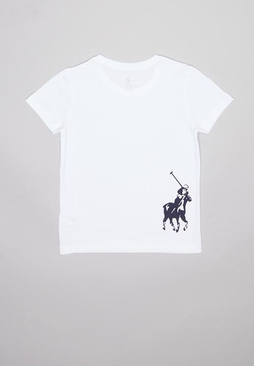POLO - Boys rick short sleeve tee - white