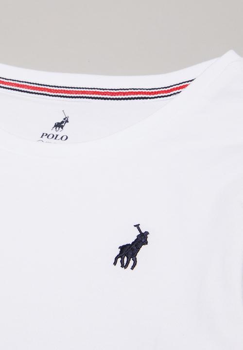 POLO - Girls mia tee - white