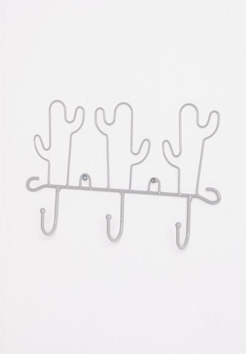 H&S - Cactus hooks - grey