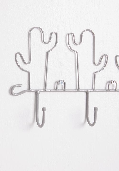 H&S - Cactus hooks - grey