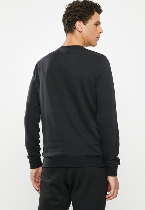Reebok - Te linear logo crew sweater - black