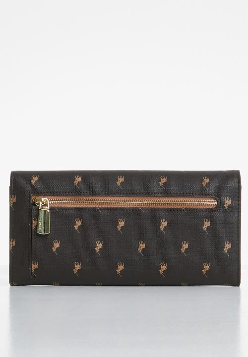 POLO - Iconic clutch purse - brown
