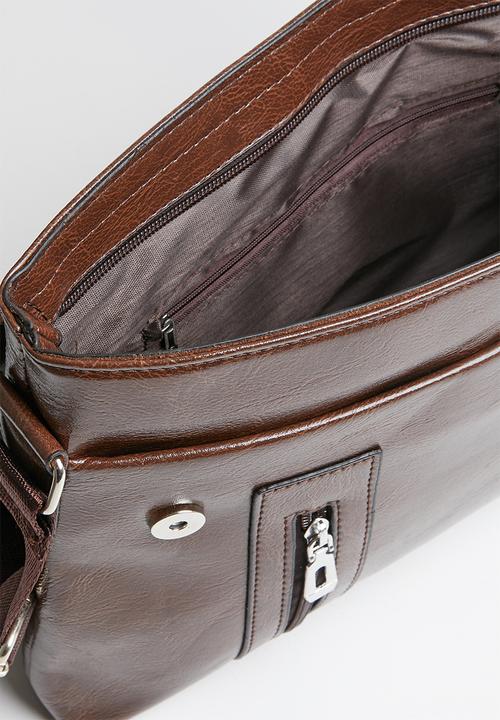 Superbalist - Freddy messenger bag - brown