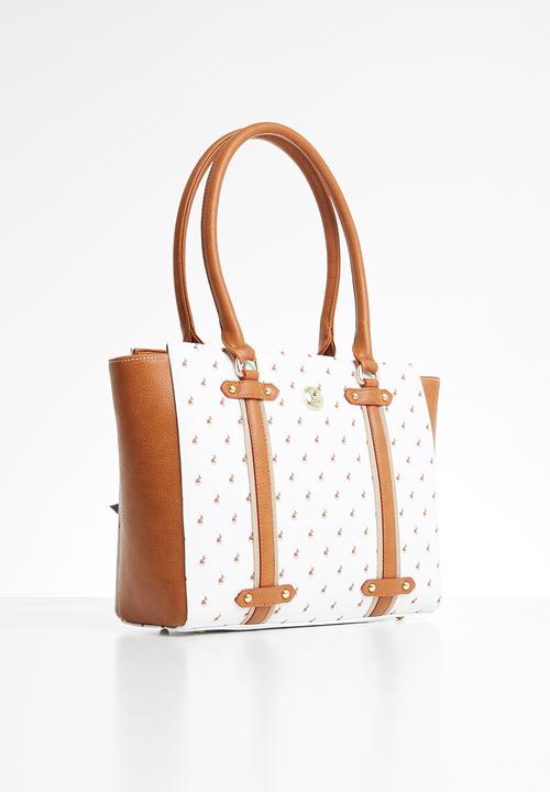 POLO - Heritage tote - white