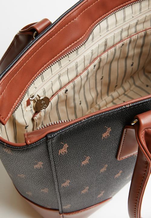 POLO - Classic tote bag- black