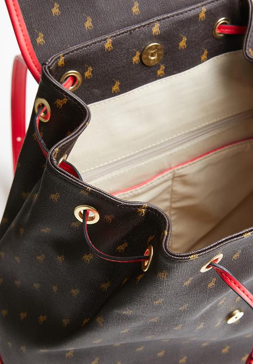 POLO - Ascot backpack - brown & red