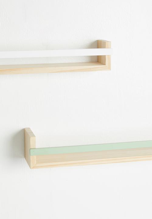 H&S - Display rack - green & white 