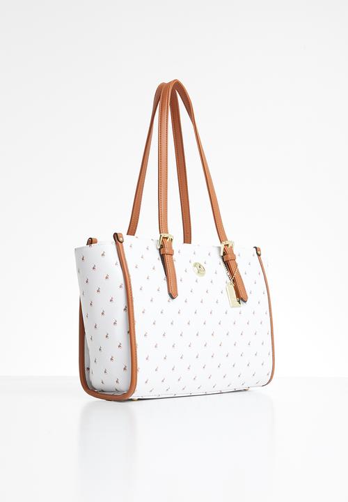 POLO - Ascot tote - white