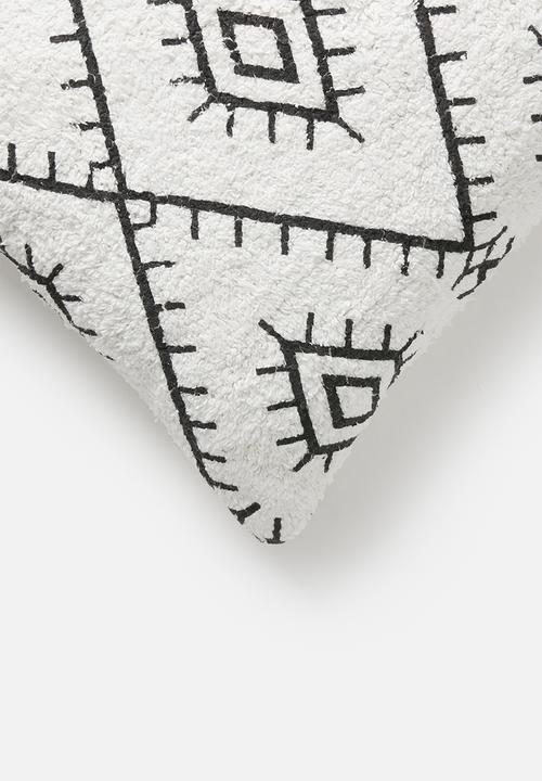 Sixth Floor - Harmony tufted cushion cover - white