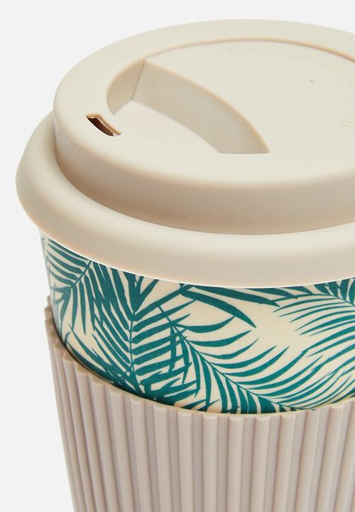 Excellent Houseware - Bamboo mug - grey