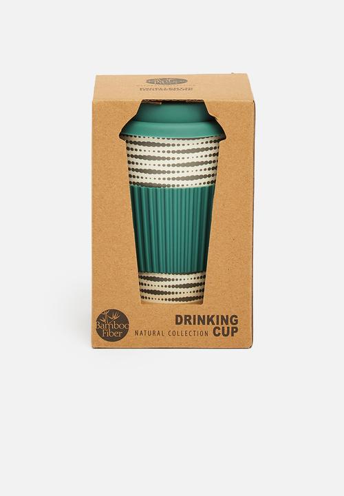 Excellent Houseware - Bamboo mug - green