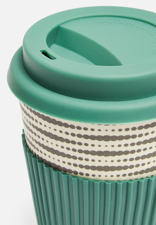 Excellent Houseware - Bamboo mug - green