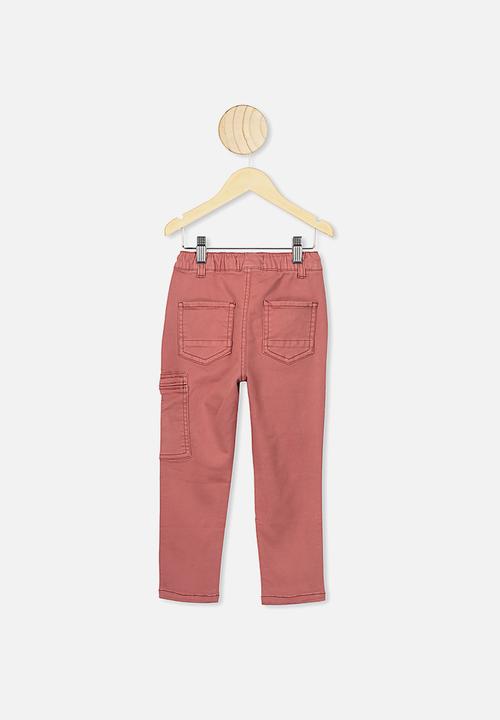 Cotton On - Commander cargo pant - henna