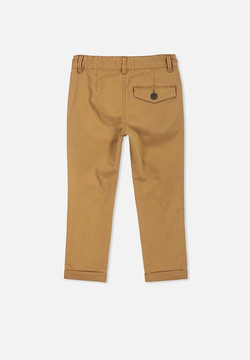Cotton On - Roller chino - golden brown