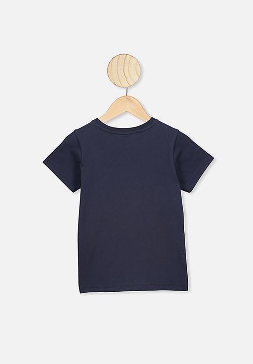 Cotton On - Lux short sleeve tee Mickey Mouse - navy