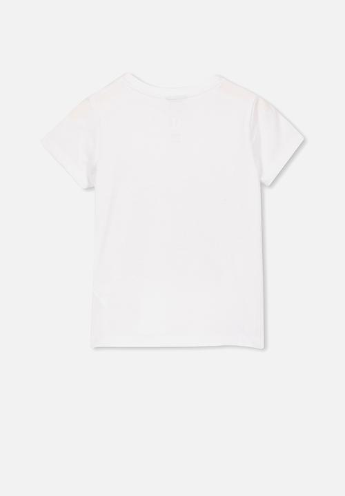 Cotton On - Lux short sleeve tee - white