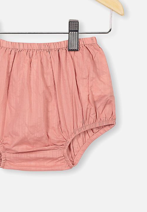 Cotton On - Tia woven bloomer - dusty pink 