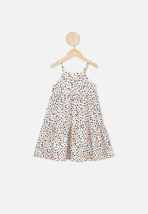 Cotton On - Mackenzie sleeveless dress - dark vanilla